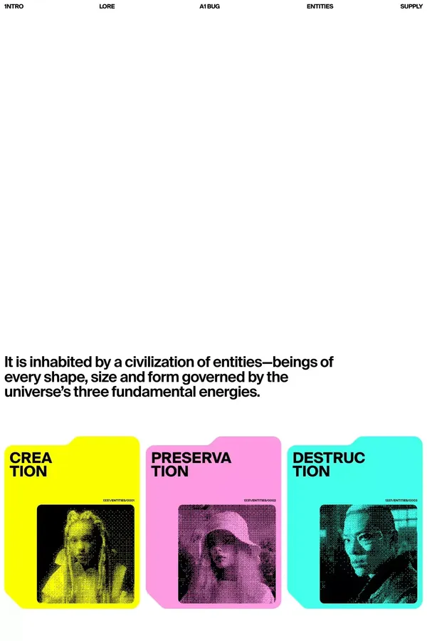 1337 - website design inspiration