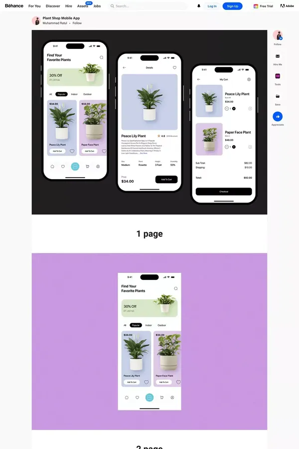 Behance - Portfolio design inspiration
