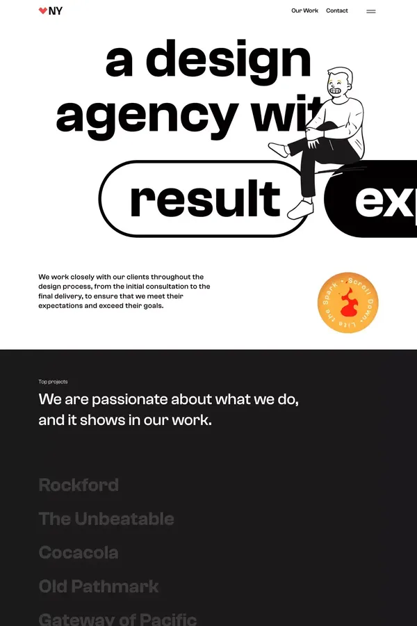 New York - Webflow HTML website template - Landing design inspiration