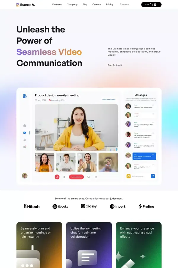 Buenos Aires- Webflow Ecommerce website template - Template design inspiration