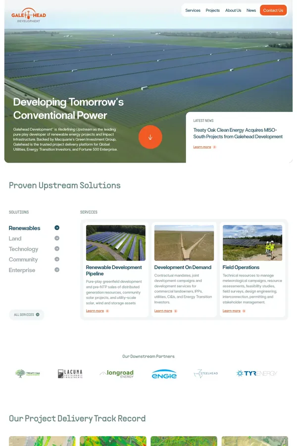 Developing Tomorrow's Conventional Power – Galehead Development®
