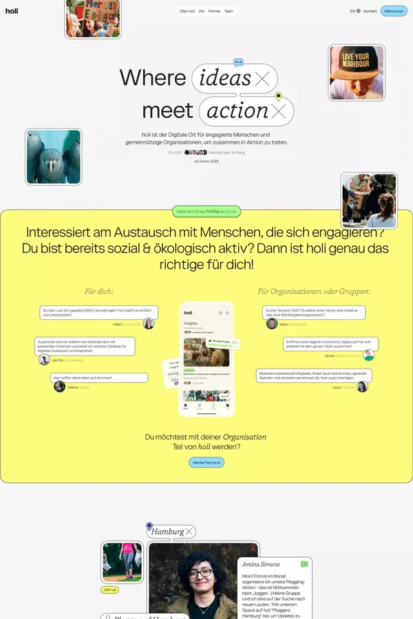 holi Â· where ideas meet action - Other design inspiration