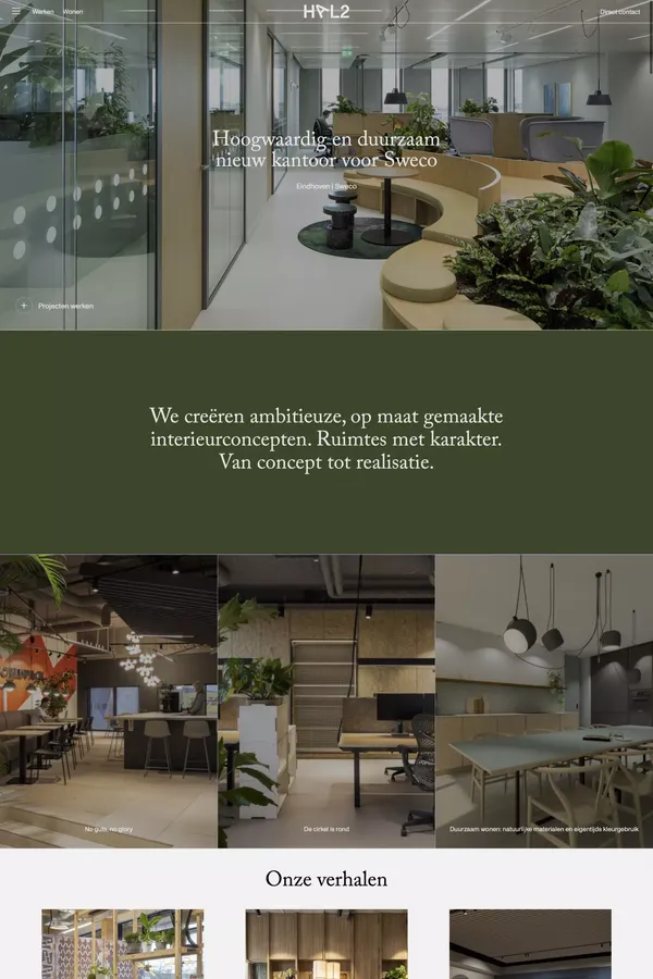 Hal2 ruimtevormgevers - van concept tot realisatie - Hal2 - Portfolio design inspiration