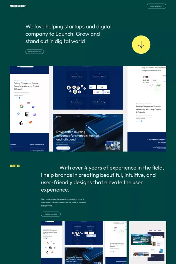 Maliek Studio | UI Design & Webflow Specialist based in Bali