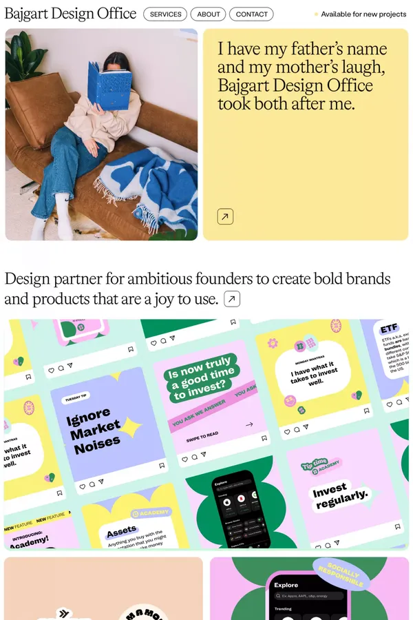 Bajgart Design Office - Brand & Product Design - Portfolio design inspiration