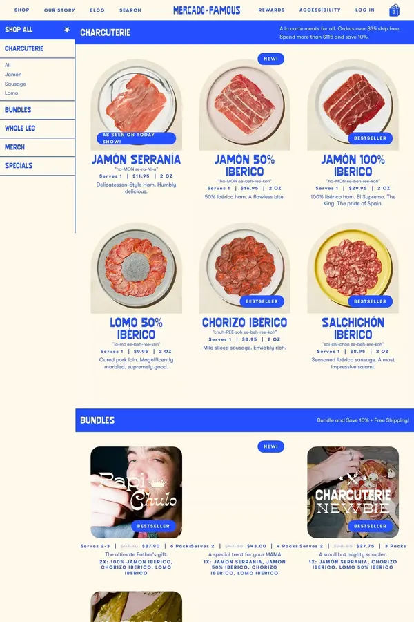 Shop All - Product listing design inspiration