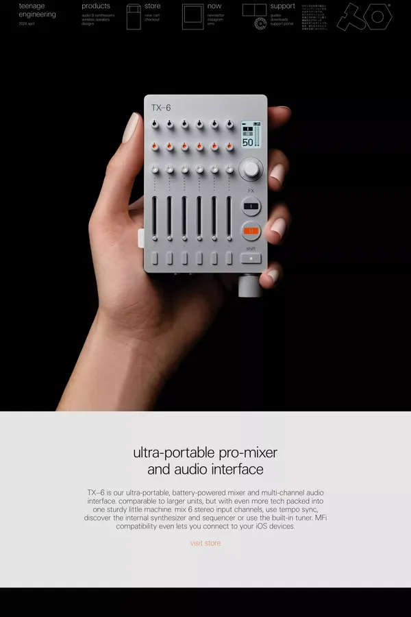 TXâ6 - Product page design inspiration