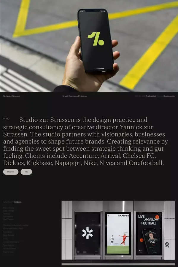 Studio zur Strassen – Brand Design and Strategy - Portfolio design inspiration