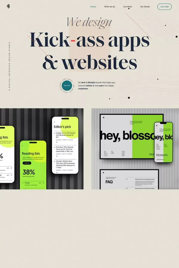 17Seven - website design inspiration