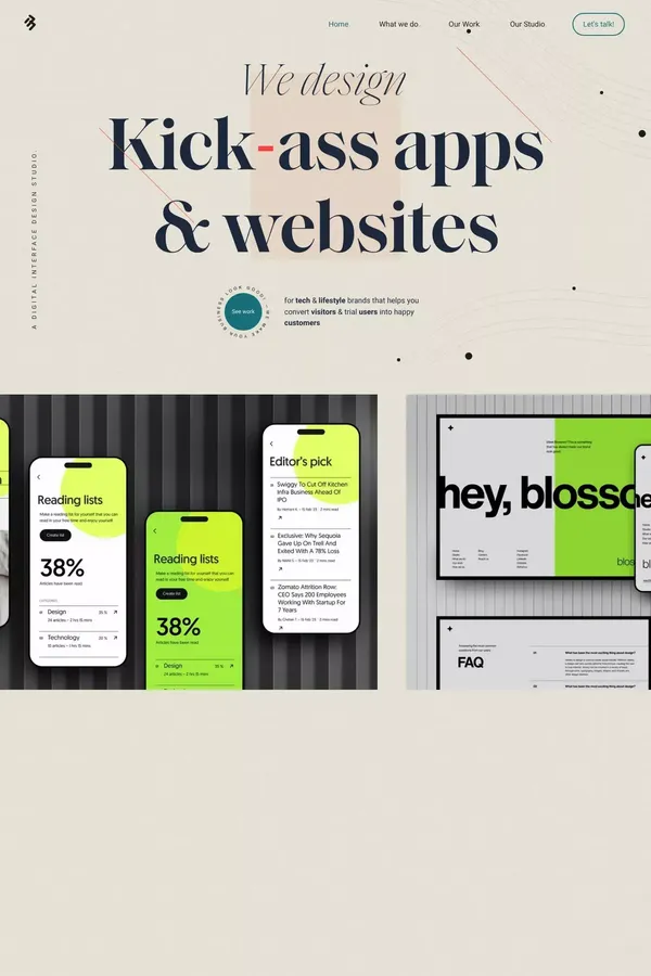 17Seven - website design inspiration