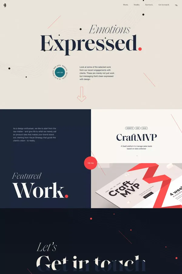 Digital design for B2B SaaS & Lifestyle brands | 17Seven