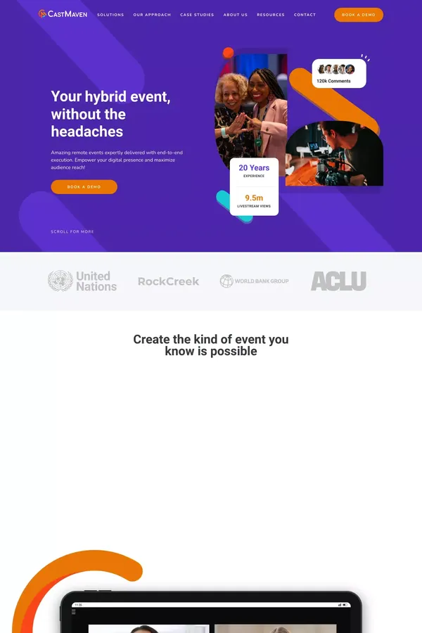 CastMaven - Live and Virtual Event Video Production Company