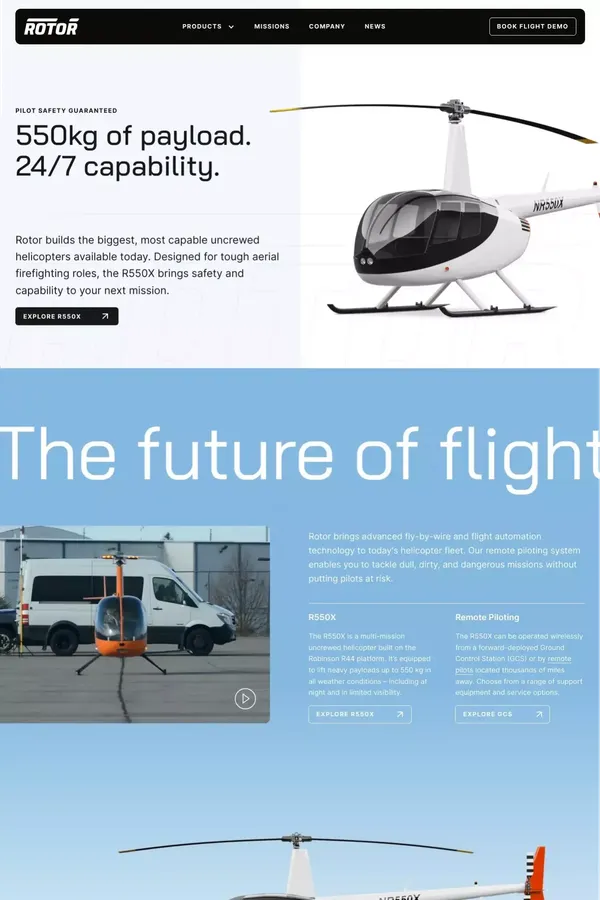 Rotor | The Future of Flight - Landing design inspiration