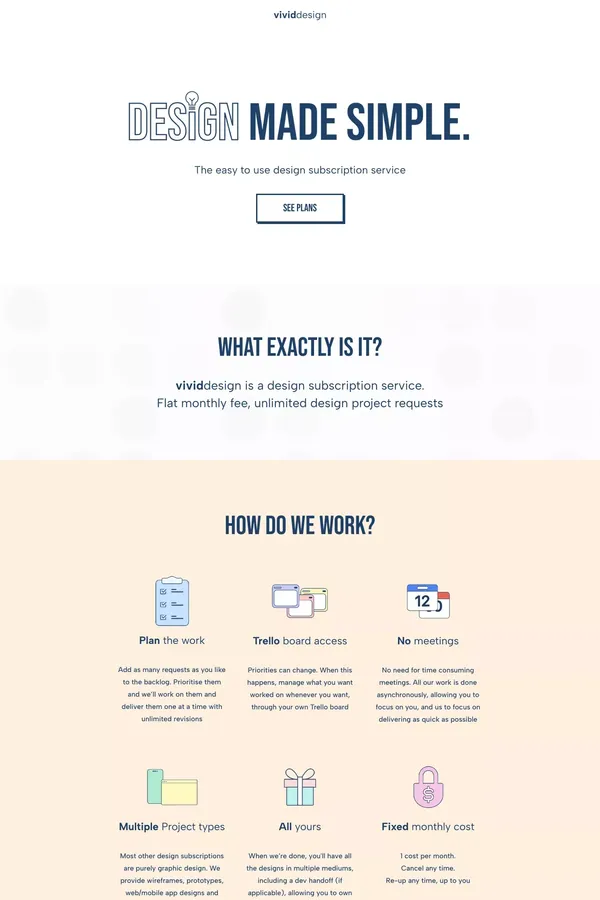 Vivid Design - The easy to use design subscription service