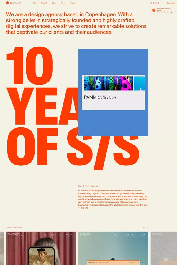 Spring/Summer | Copenhagen - Portfolio design inspiration