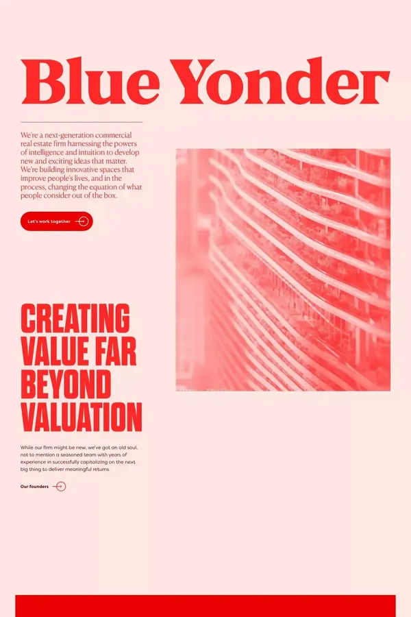 Blue Yonder Property Group - Austin, TX - website design inspiration