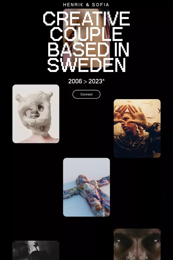 Projects - Henrik & Sofia - Portfolio design inspiration