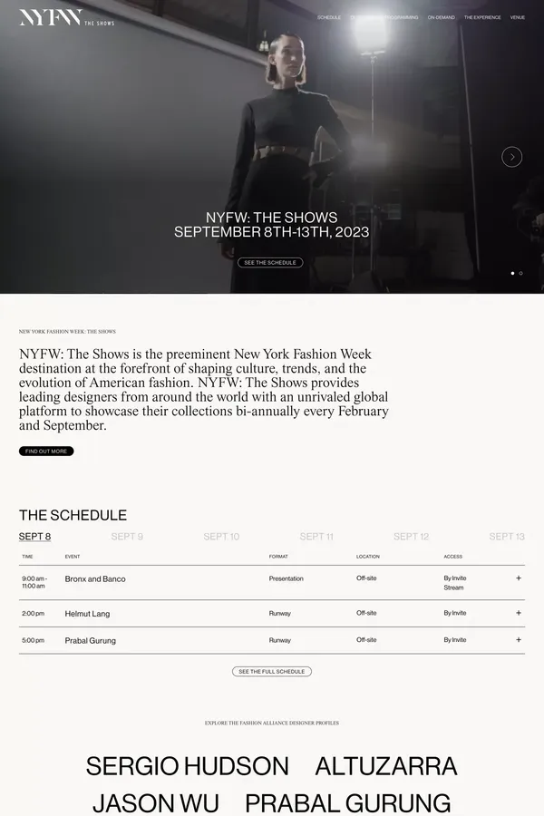 NYFW: The Shows - Home - Other design inspiration