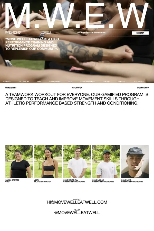 M.W.E.W. – Move Well Eat Well - Other design inspiration