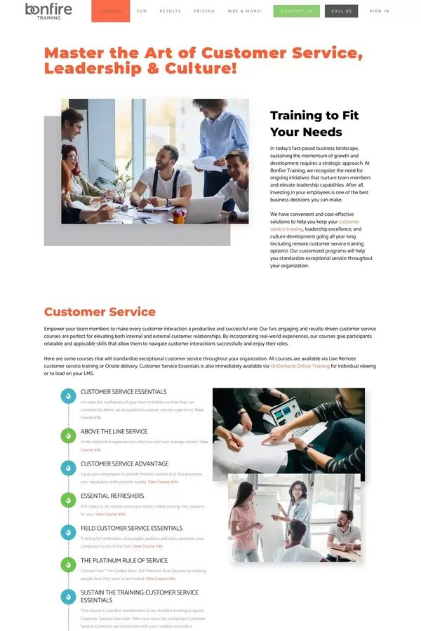 Remote Customer Service Training - In-Person Training - OnDemand Training - Other design inspiration