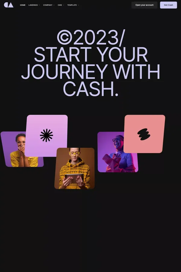 Cash - Webflow Ecommerce Website Template - website design inspiration