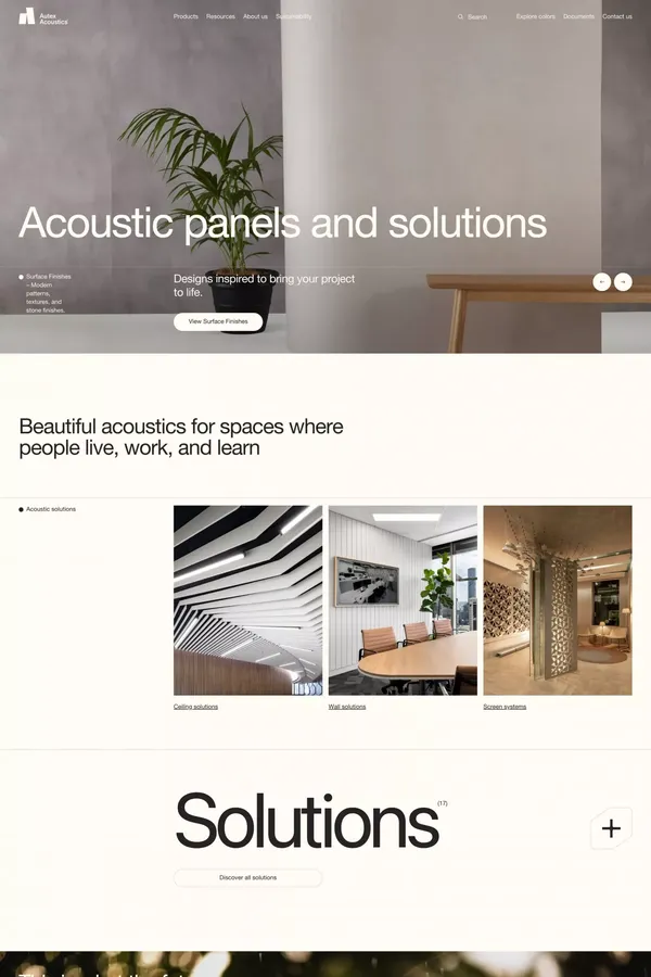 Acoustic Panels and Solutions for USA | Autex Acoustics - Portfolio design inspiration