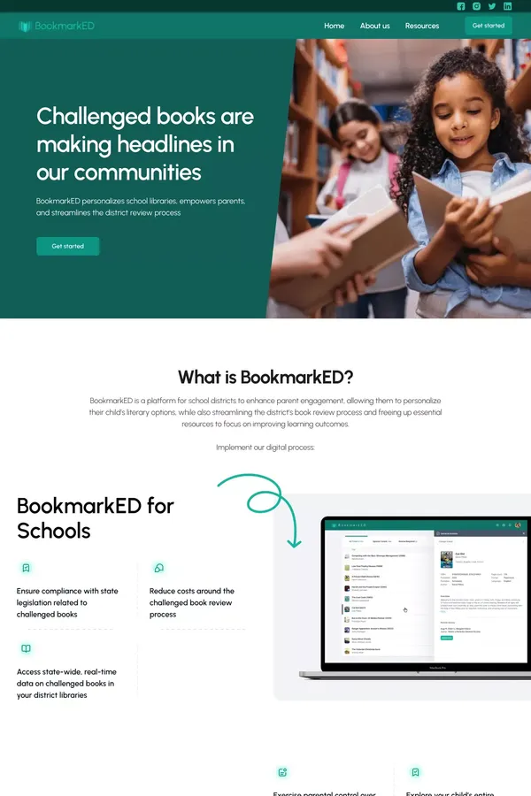 BookmarkED | A Title Management Solution for our Libraries and Parents