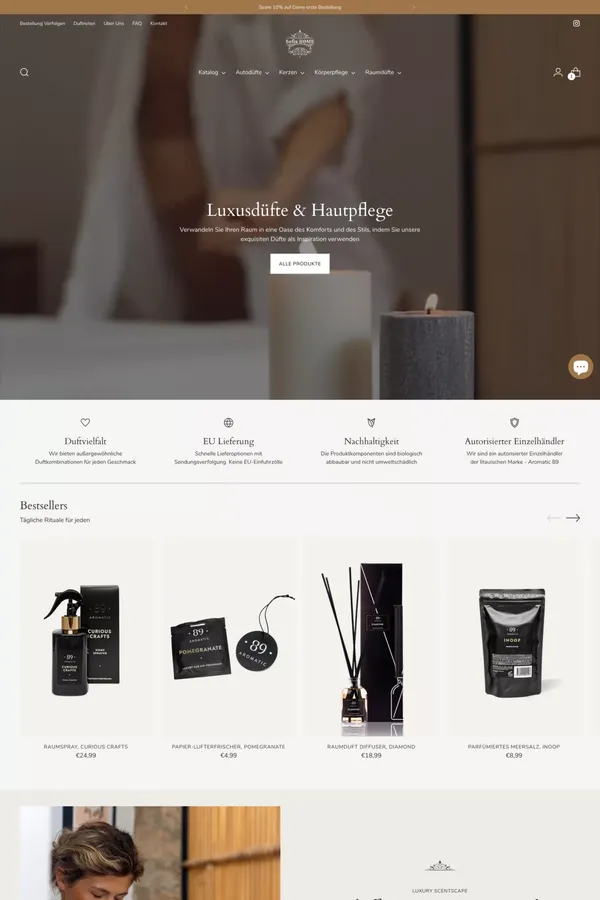 Sofia-Home | Luxusdüfte & Hautpflege
– Sofia HOME - Ecommerce design inspiration