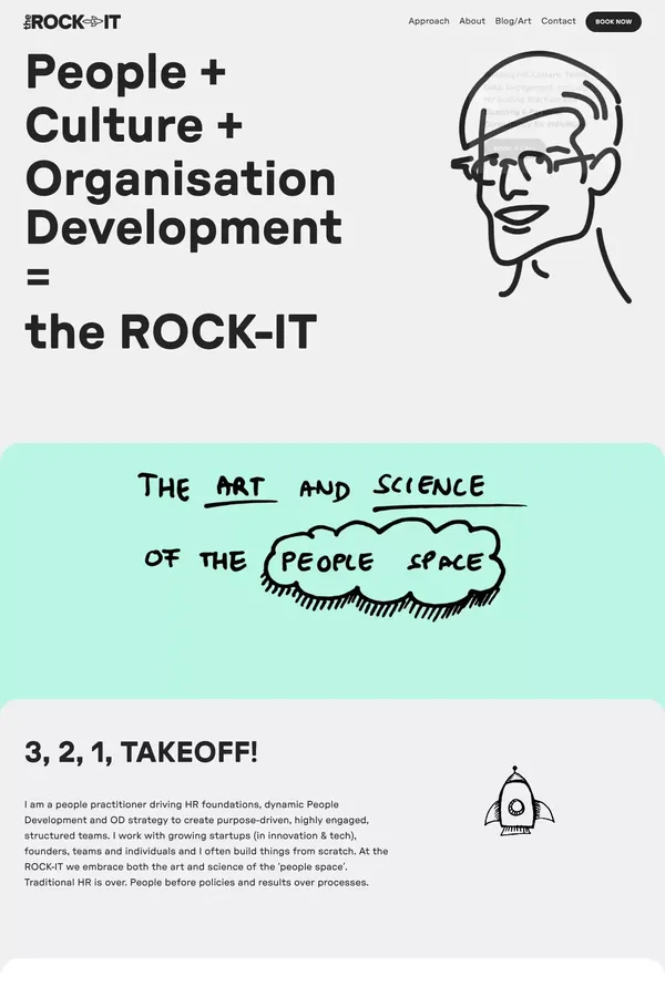THE ROCK IT – People +  Culture +  Organisation Development - Blog design inspiration