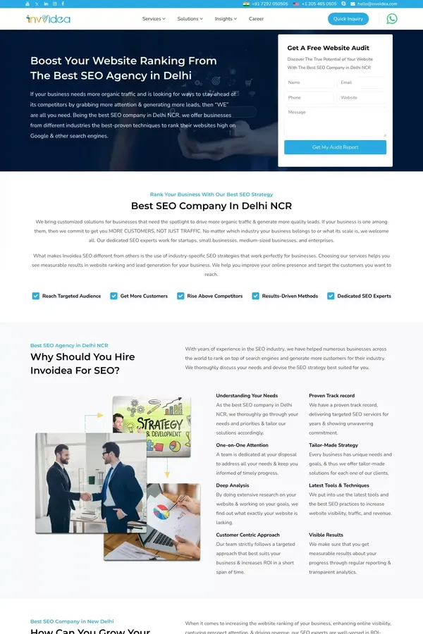 Best SEO Company in Delhi NCR, Hire SEO Agency in Delhi - Blog design inspiration