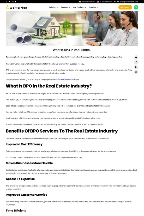 What Is BPO In Real Estate? - Career design inspiration