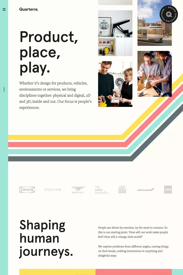 Quarterre / Design Innovation Partners - Portfolio design inspiration