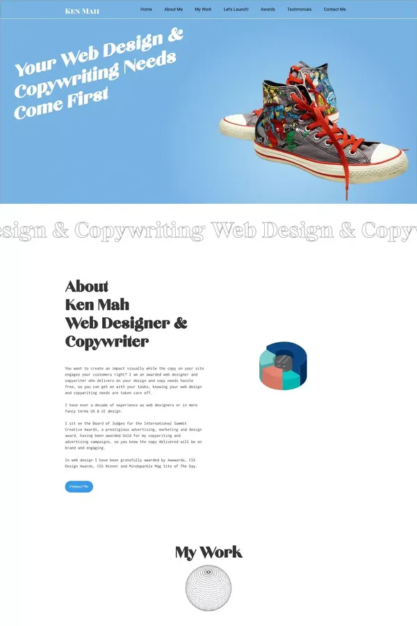 Ken "Duncan" Yoshida Mah - Freelance Web Designer