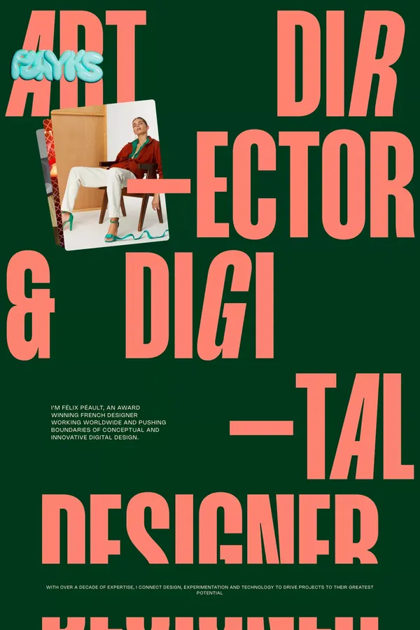 Flayks – Art Director & Digital Designer - Portfolio design inspiration