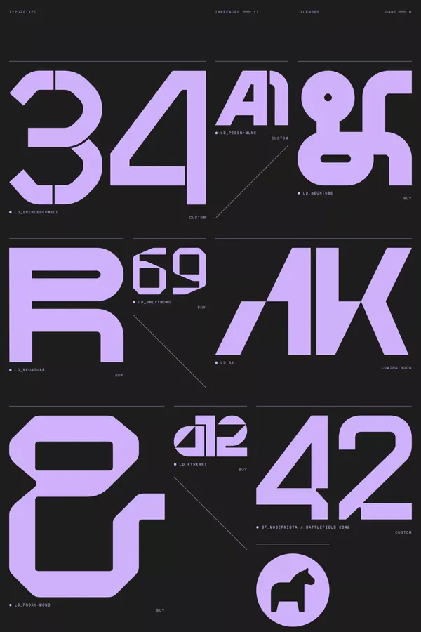 Experimental Display Type — TYPO72TYPO - Other design inspiration