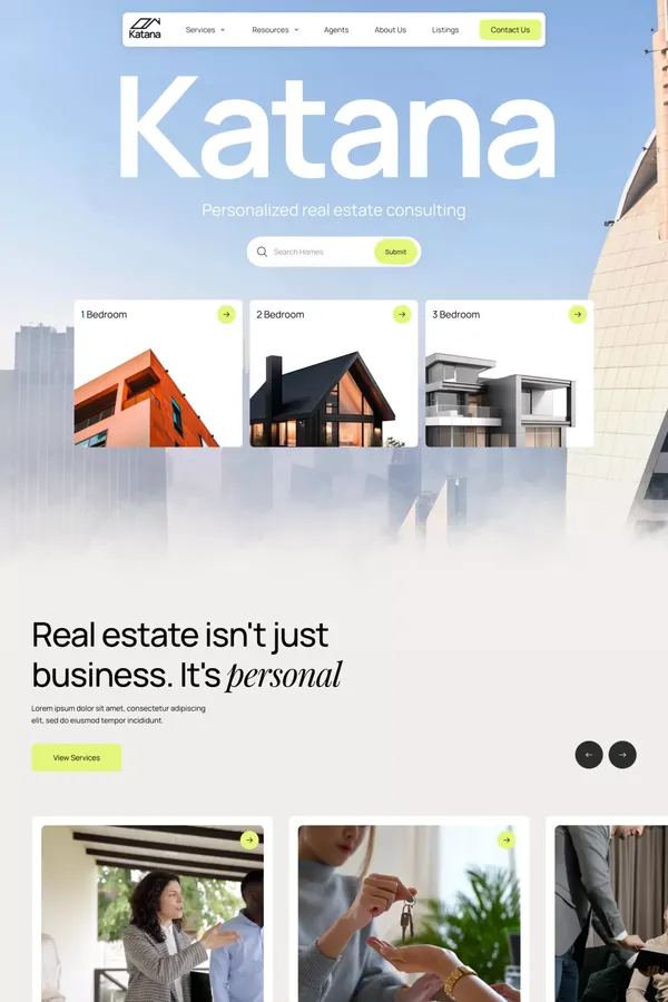 Katana - Webflow HTML Website Template - Template design inspiration