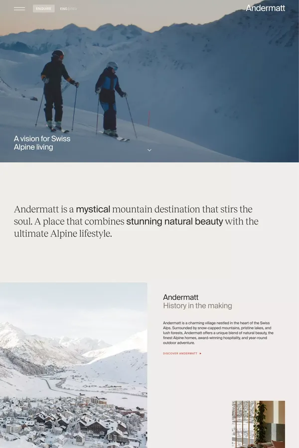 Andermatt - Other design inspiration