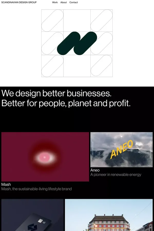 Scandinavian Design Group - Scandinavian Design Group - Portfolio design inspiration