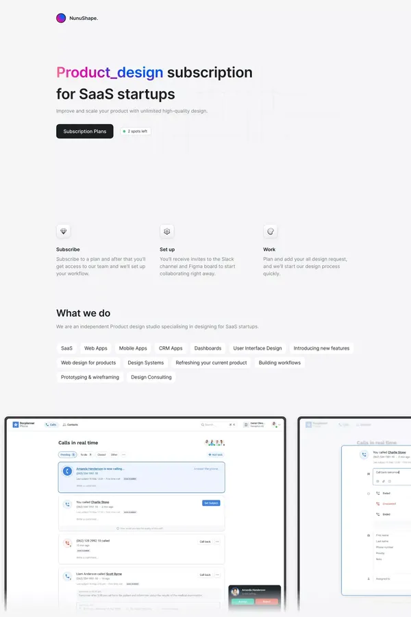NunuShape - Design studio