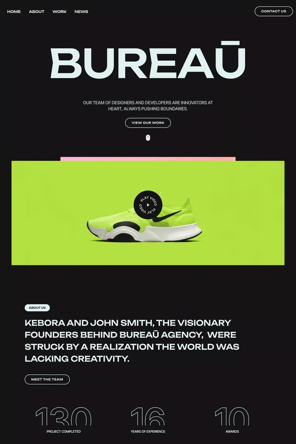 Bureaūs - Webflow Ecommerce website template - Template design inspiration