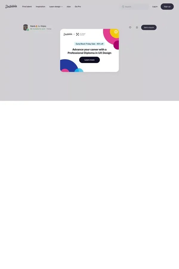 SaaS Solution - Website Landing Page by Rakibð¥ for Oripio on Dribbble