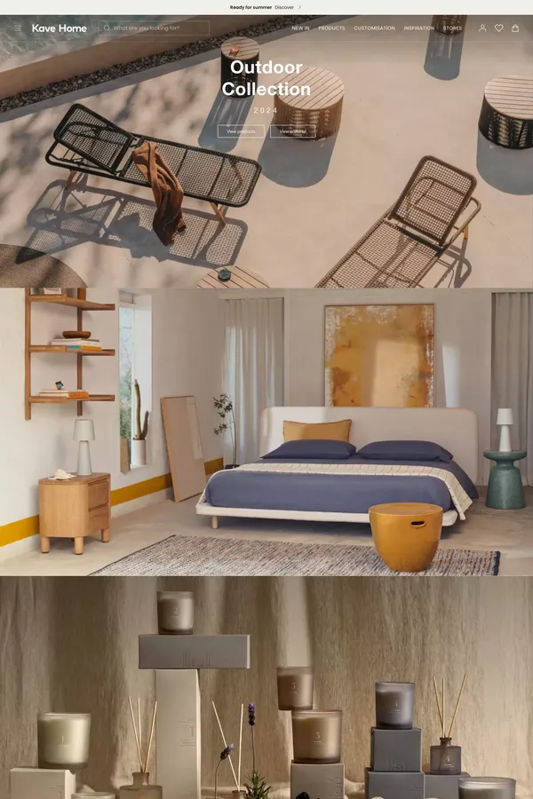 Kave Home® - Ecommerce design inspiration