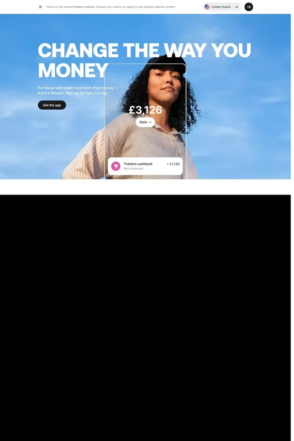 Revolut | All-in-one Finance App for your Money | Revolut - website design inspiration