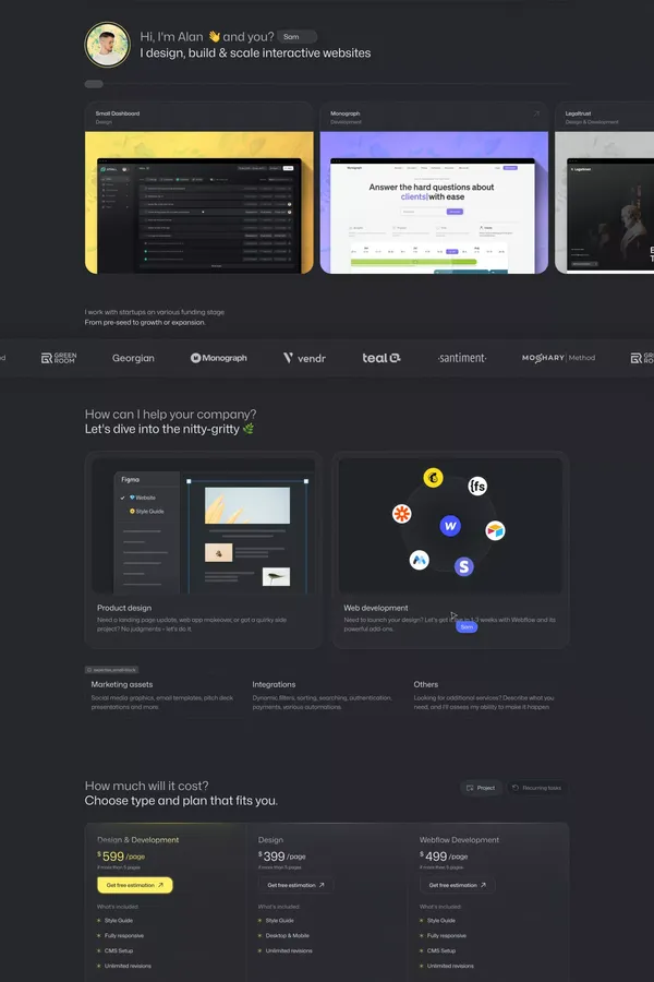Alan Podemski | Product Designer & Webflow Expert