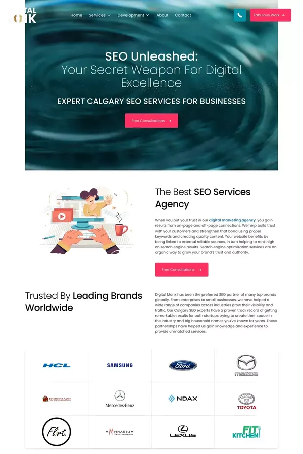 Top SEO Company In Calgary | Best Local, Global SEO Services - website design inspiration