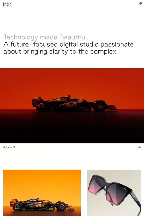 INK - Portfolio design inspiration