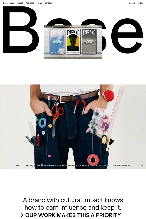 Building brands with cultural impact | Base Design - Portfolio design inspiration