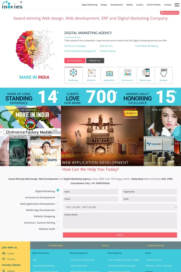 Digital Marketing Web Design Development Company Hyderabad