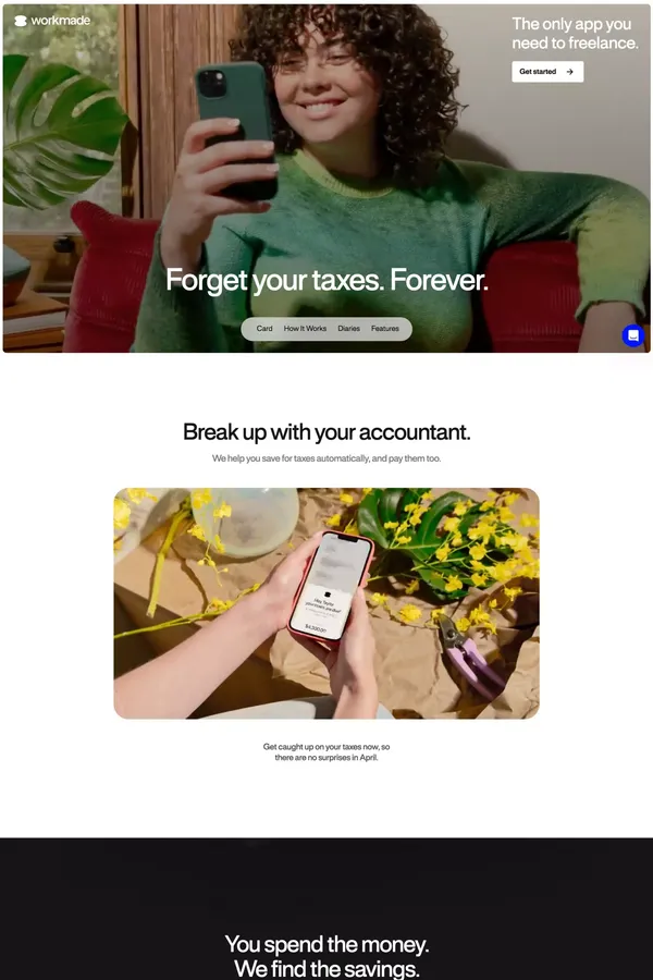 WorkMade - Landing design inspiration