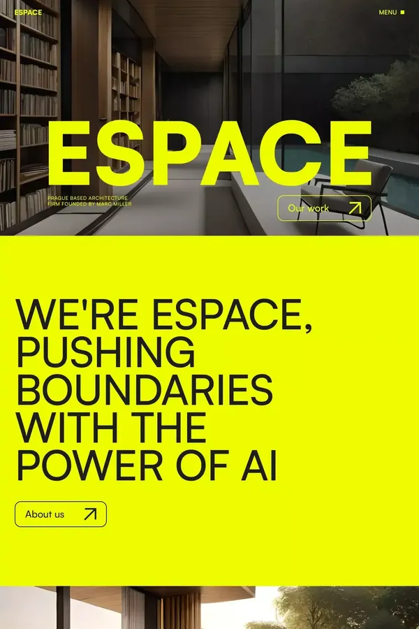 Espace - Webflow HTML website template - Template design inspiration